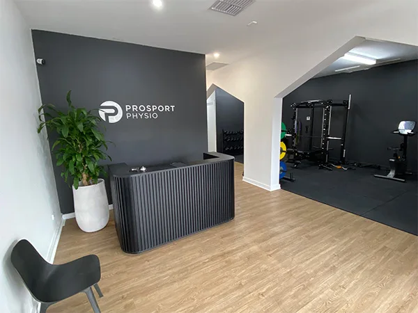 Reception at ProSport Physio Plympton
